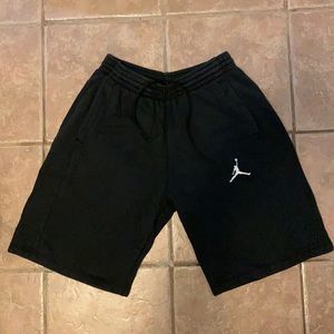 Black Jordan cotton shorts M